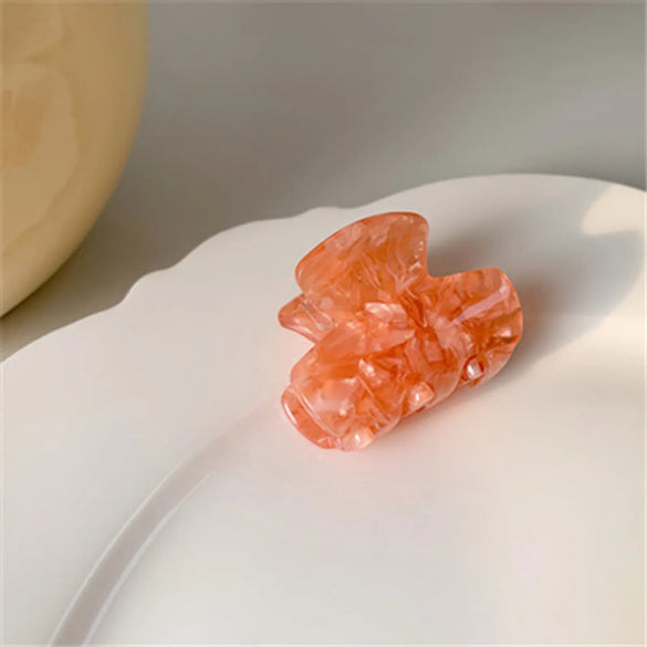 Women'S Simple Style Color Block Acetic Acid Sheets Hair Claws