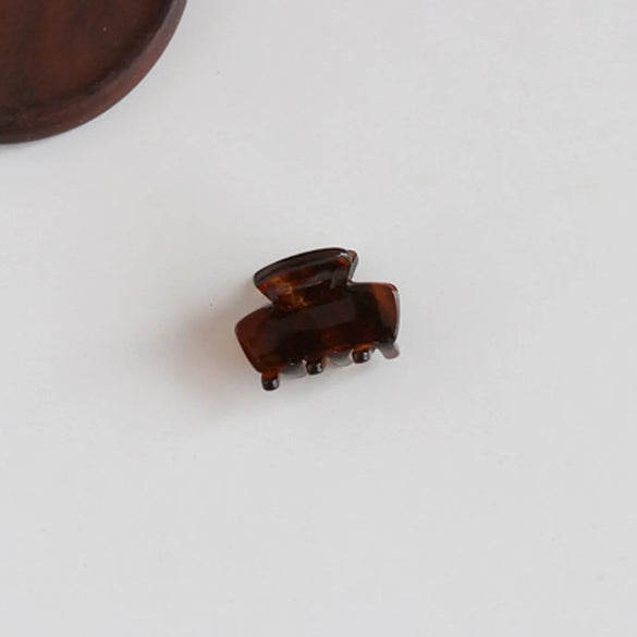 Women'S Simple Style Color Block Acetic Acid Sheets Hair Claws