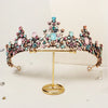 Women'S Simple Style Crown Alloy Rhinestone Crown