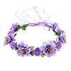 Women'S Simple Style Flower Cloth Wreath