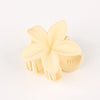 Women'S Simple Style Flower Plastic Resin Hair Claws