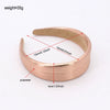 Women'S Simple Style Solid Color Cloth Hair Band