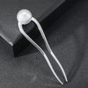 Women'S Simple Style U Shape Artificial Pearl Alloy Plating Hairpin