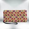 Women'S Skull Pu Leather Side Zipper Wallets