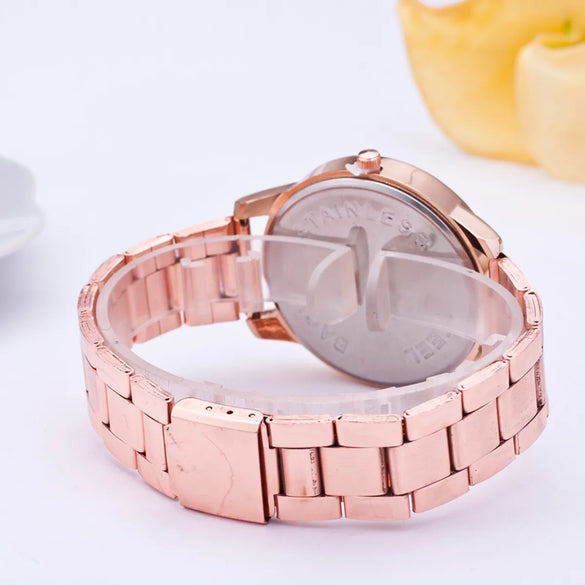 Stainless Steel Alloy Women'S Watches