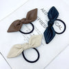 Women'S Sweet Bow Knot Leather Bowknot Hair Tie