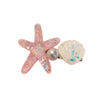Women'S Sweet Korean Style Starfish Shell Plastic Inlay Artificial Pearls Hair Clip