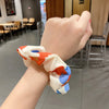 Women'S Sweet Pastoral Flower Cloth Hair Tie