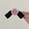 Women'S Sweet Simple Style Flower Cloth Hair Clip