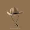 Women'S Vacation Simple Style Letter Solid Color Big Eaves Straw Hat