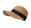 Women'S Vacation Simple Style Letter Solid Color Big Eaves Straw Hat