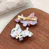 Women's Acetic Acid Duckbill Clip Hair Accessories Handmade With Dog And Zodiac Style