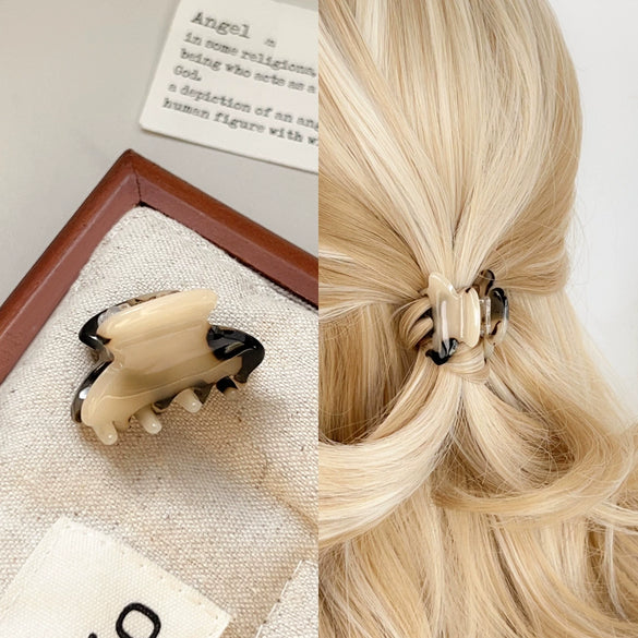 Women's Acetic Acid Handmade Sweet Geometric Style Shark Clip Hairpin Headwear