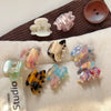Women's Acetic Acid Handmade Sweet Geometric Style Shark Clip Hairpin Headwear