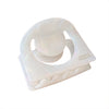 Women's Acetic Acid Hollow Halfround Light Luxury Style Printed Hair Clip