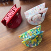 Women's Acetic Acid Hollow Halfround Light Luxury Style Printed Hair Clip