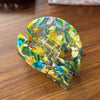 Women's Acetic Acid Hollow Halfround Light Luxury Style Printed Hair Clip