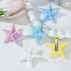 Women's Acetic Acid Starfish Duckbill Clip Hairpin Sweet Style Glued