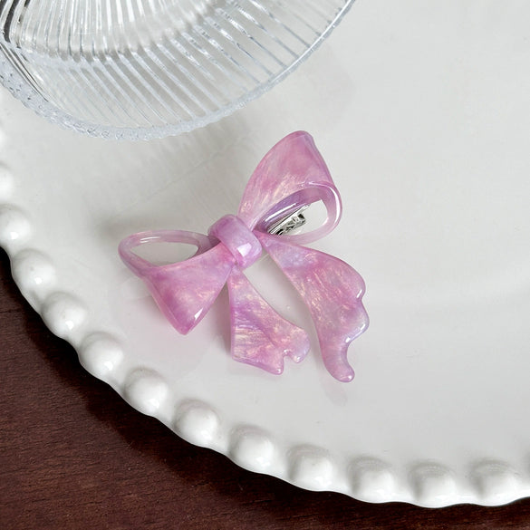 Women's Acetic Acid Threedimensional Bow Hair Accessories
