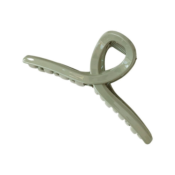 Women's Acrylic Acetate Shark Hair Claw Clip Geometric Fashion Hair Accessory With Injection Molded Finish