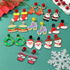 Women's Acrylic Earrings With Cartoon Character And Geometric Patterns For Festival