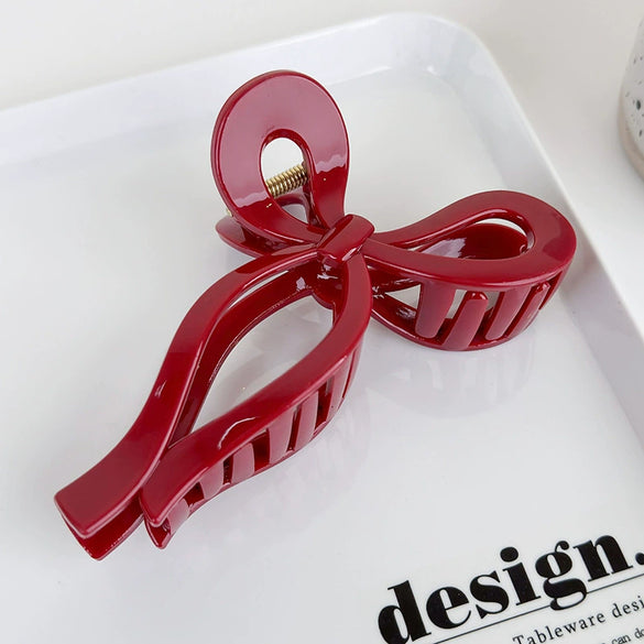 Women's Acrylic Geometric Grabber Hairpin Baking Varnish Hair Accessories