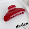 Women's Acrylic Geometric Grabber Hairpin Baking Varnish Hair Accessories