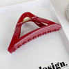 Women's Acrylic Geometric Grabber Hairpin Baking Varnish Hair Accessories