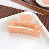 Women's Acrylic Geometric Square Handmade Shark Clip Hair Grab Clip