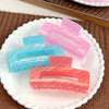 Women's Acrylic Geometric Square Handmade Shark Clip Hair Grab Clip