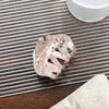 Women's Acrylic Handmade Fashion Ol Geometric Hollowout Semiround Hair Clip Hair Accessories