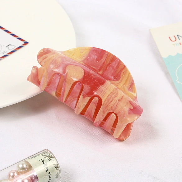 Women's Acrylic Handmade Shark Clip Hair Accessories