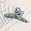 Women's Acrylic Handmade Simple Geometric Disc Square Cross Hair Shark Clip Hair Accessories