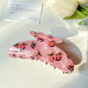 Women's Acrylic Handmade Small Fresh Fruit Shape Hair Grab Clip