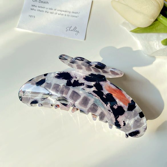 Women's Acrylic Handmade Small Fresh Fruit Shape Hair Grab Clip