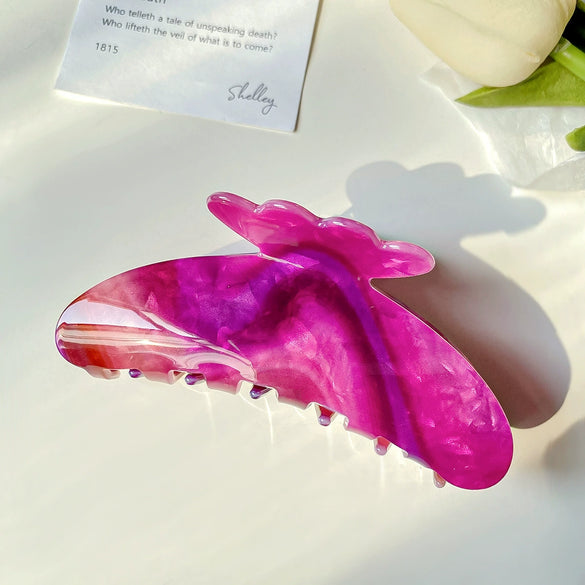 Women's Acrylic Handmade Small Fresh Fruit Shape Hair Grab Clip