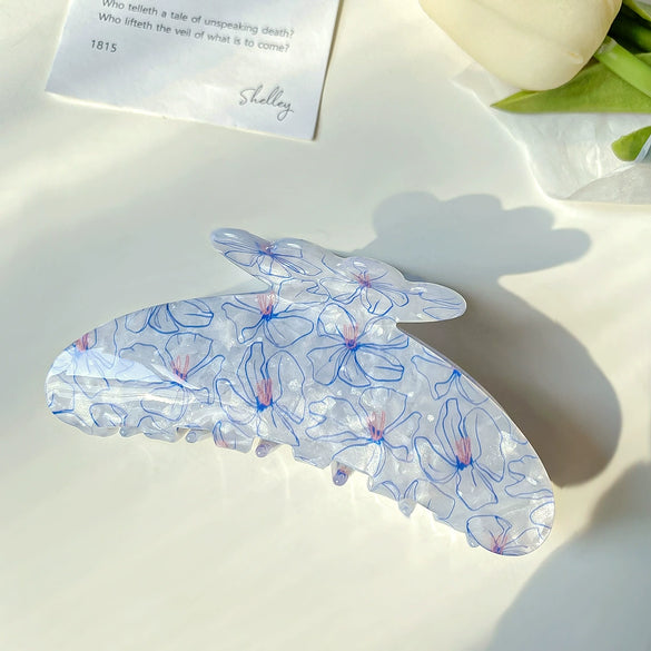 Women's Acrylic Handmade Small Fresh Fruit Shape Hair Grab Clip