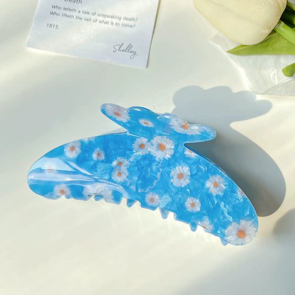 Women's Acrylic Handmade Small Fresh Fruit Shape Hair Grab Clip