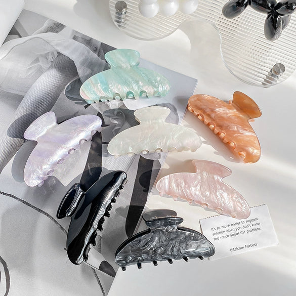 Women's Acrylic Handmade Small Fresh Style Hair Grab Clip