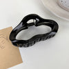 Women's Acrylic Large Shark Clip Headwear Stamping Hairpin