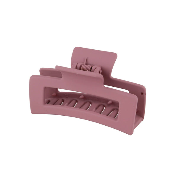 Women's Acrylic Rectangular Baking Paint Hair Clip