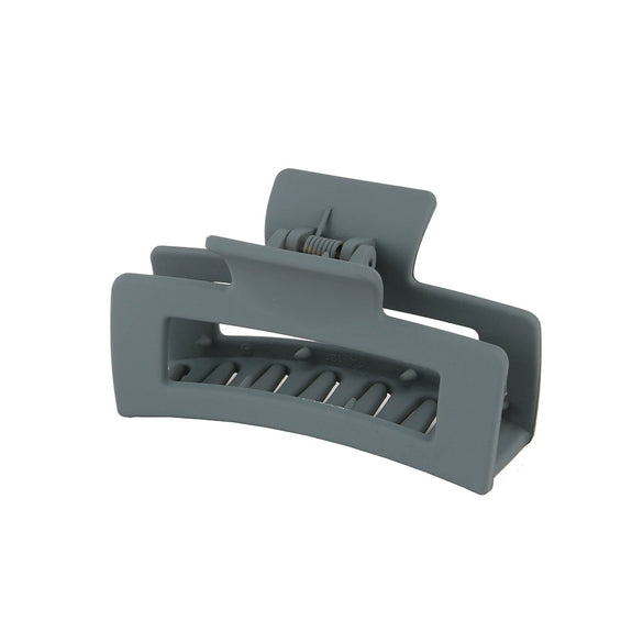Women's Acrylic Rectangular Baking Paint Hair Clip