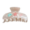 Women's Acrylic Semicircular Baking Paint Light Luxury Minimalist Vacation Style Hair Clip