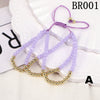 Women's Adjustable Braided Crystal Glass Beaded Bracelet Geometric Ins Style Fashion Bracelet