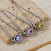 Women's Adjustable Geometric Bright Star Bracelet In Environmentally Friendly Copper With Colorful Zirconia Accents