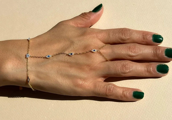 Women's Adjustable Retro Geometric Copper Ring And Bracelet Set Simple Electroplated Fashion Jewelry Daily Wear Accessories
