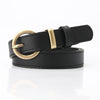 Women's Allmatch Minimalist Fashion Light Luxury Casual Pin Buckle Belt Made Of High Quality Pu With Alloy Belt Buckle And Electroplating Design