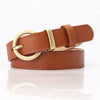 Women's Allmatch Minimalist Fashion Light Luxury Casual Pin Buckle Belt Made Of High Quality Pu With Alloy Belt Buckle And Electroplating Design