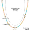 Women's Alloy And Artificial Crystal Beaded Necklace Handmade With Honeybee Animals Pattern And Electroplating Treatment