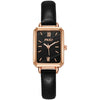 Women's Alloy And Imitation Leather Fashion Retro Square Watch